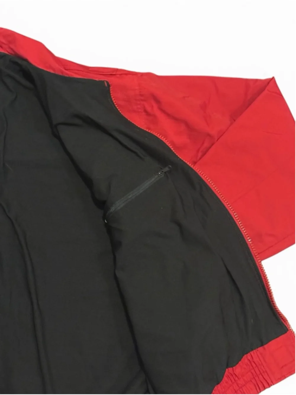 Vintage 90s Carhartt Red Bomber Jacket Men’s XL Workwear Full Zip USA Style